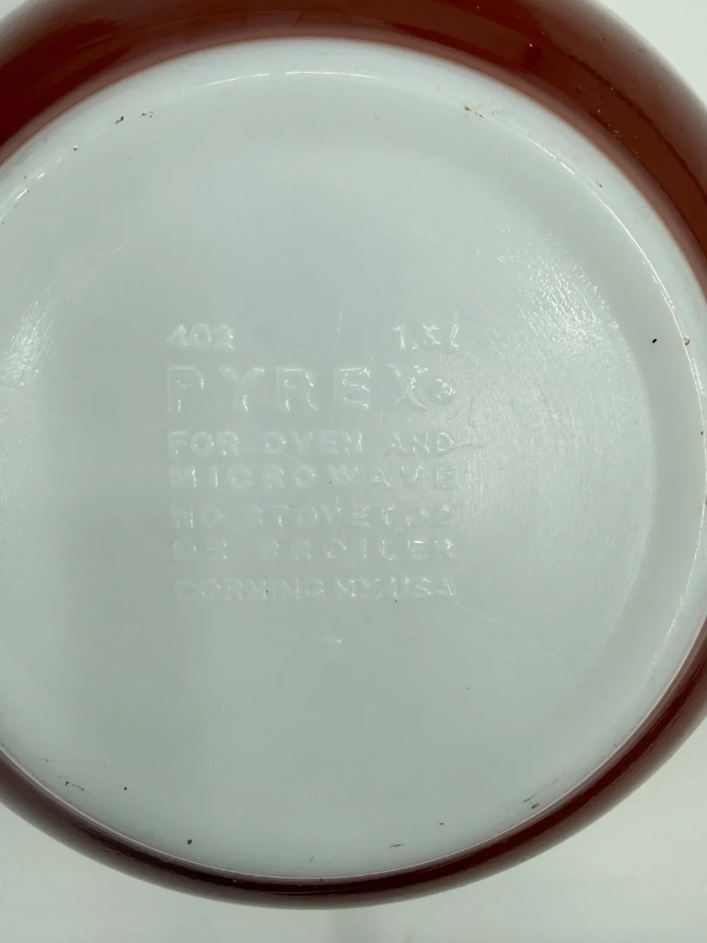 Vintage Pyrex Autumn Harvest Wheat Stalk Nesting Mixing Bowls Set 3 Rust Orange
